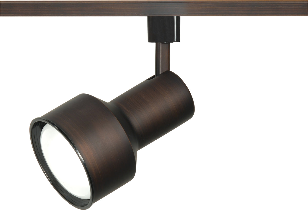 1 Light - R30 - Track Head - Step Cylinder - Russet Bronze Finish - H-Style bulb or fixture view