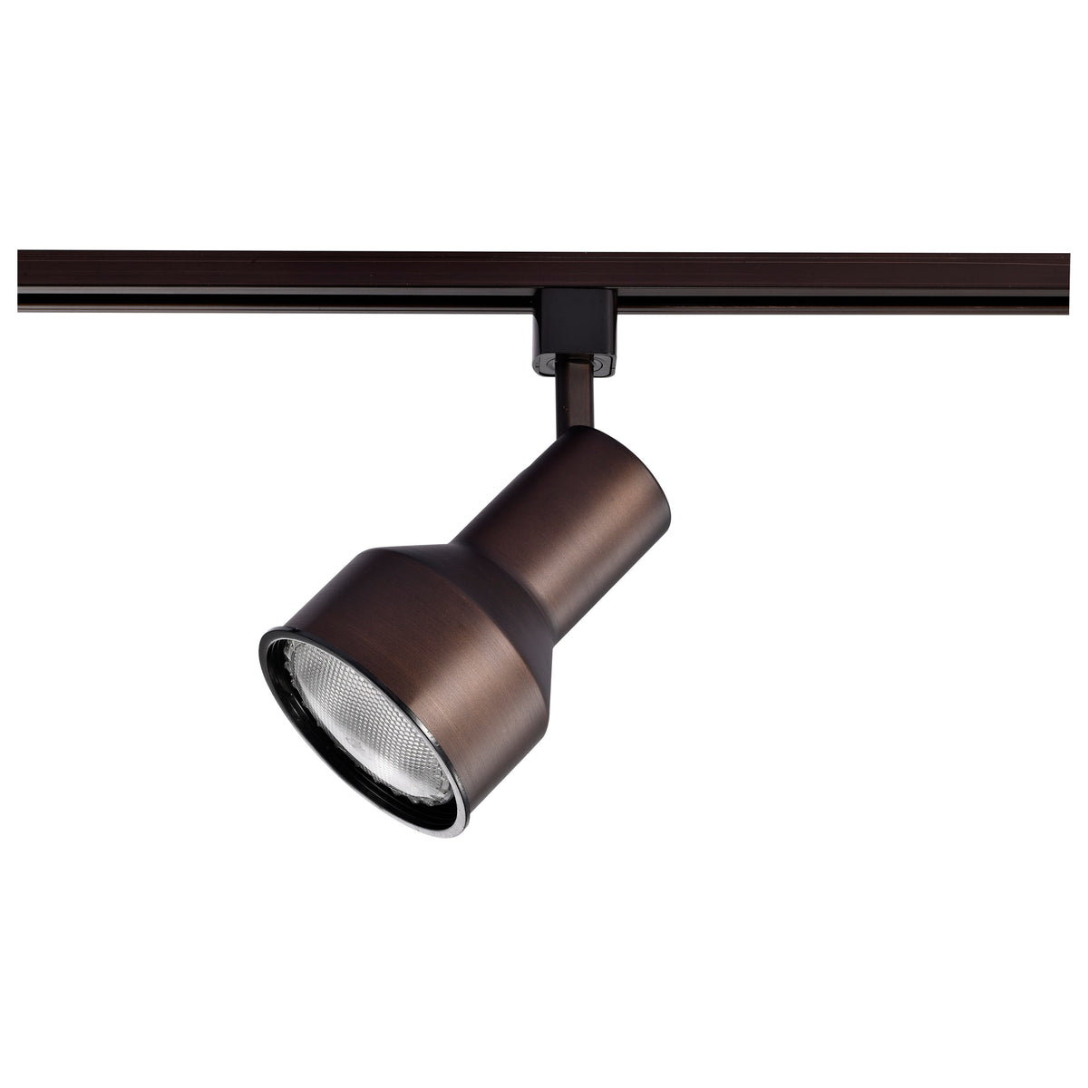 1 Light - R30 - Track Head - Step Cylinder - Russet Bronze Finish - H-Style
