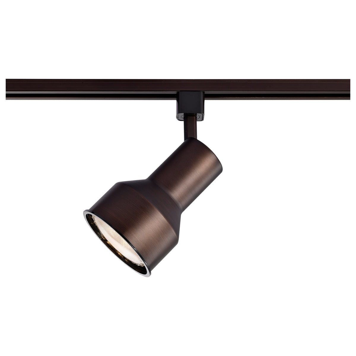 1 Light - R30 - Track Head - Step Cylinder - Russet Bronze Finish - H-Style