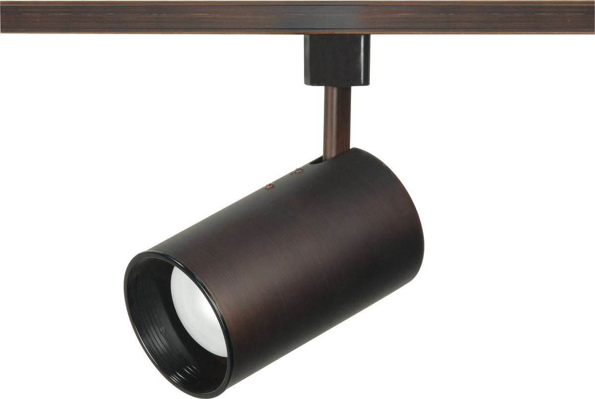 1 Light - R20 - Track Head - Straight Cylinder - Russet Bronze Finish - H-Style product image