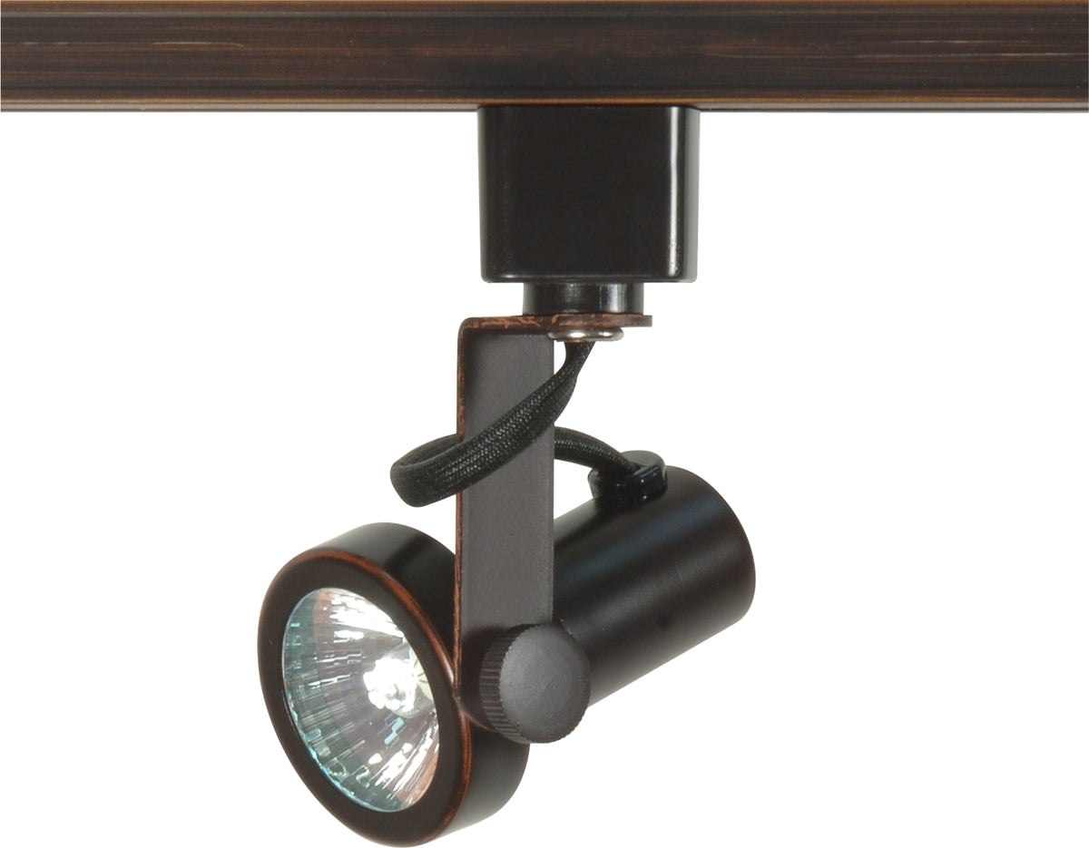 1 Light - MR16 - 120V Track Head - Gimbal Ring - Russet Bronze Finish - H-Style product image