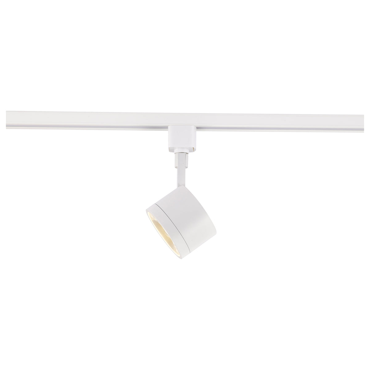 1 Light - LED - 12W Track Head - Round - Matte White - 24 Deg. Beam - H-Style