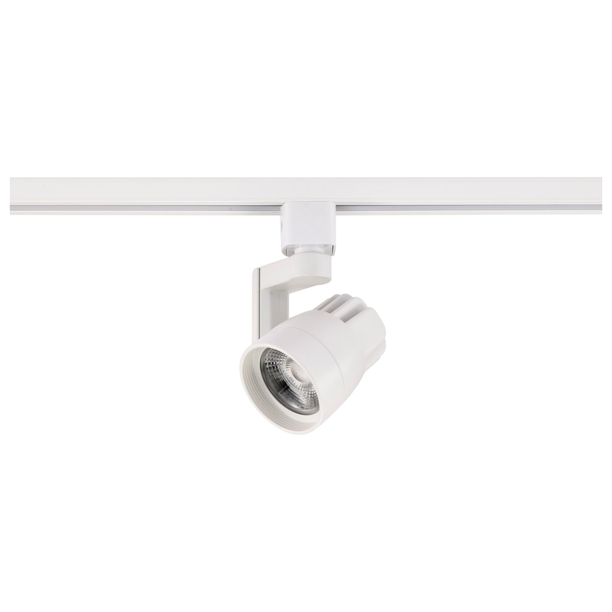 1 Light - LED - 12W Track Head - Angle Arm - White - 36 Deg. Beam - H-Style