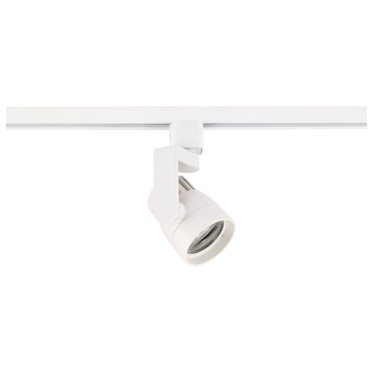 1 Light - LED - 12W Track Head - Angle Arm - White - 36 Deg. Beam - H-Style