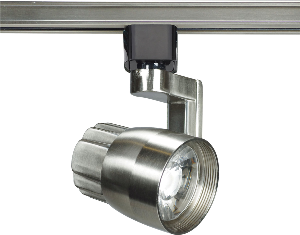 1 Light - LED - 12W Track Head - Angle arm - Brushed Nickel - 24 Deg. Beam - H-Style lighting product