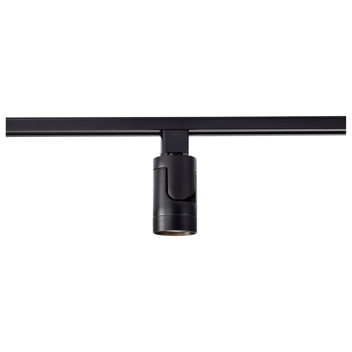 1 Light - LED - 12W Track Head - Barrel - Black - 24 Deg. Beam - H-Style