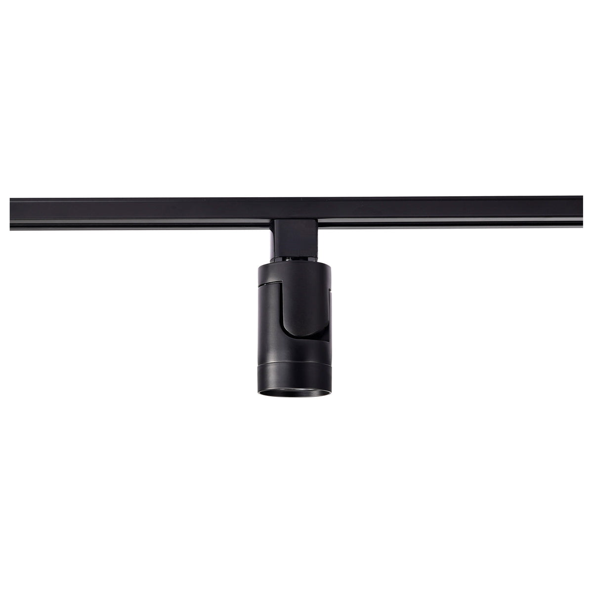 1 Light - LED - 12W Track Head - Barrel - Black - 24 Deg. Beam - H-Style