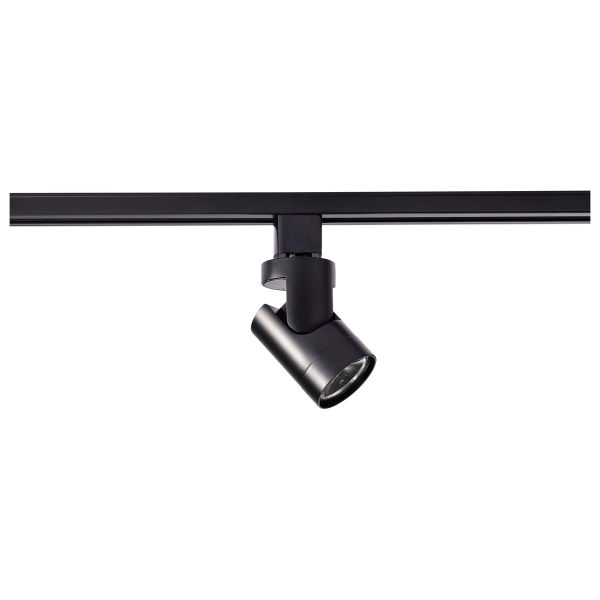 1 Light - LED - 12W Track Head - Barrel - Black - 24 Deg. Beam - H-Style