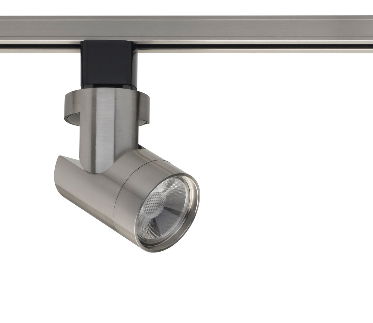 1 Light - LED - 12W Track Head - Barrel - Brushed Nickel - 36 Deg. Beam - H-Style