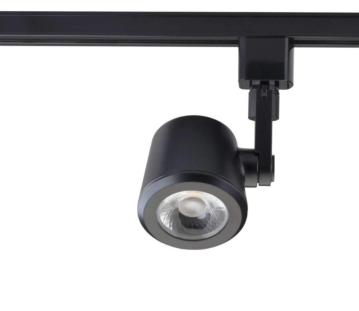 1 Light - LED - 12W Track Head - Taper Back - Black - 36 Deg. Beam - H-Style