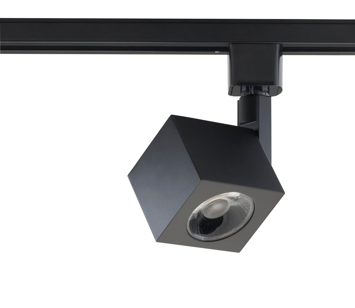 1 Light - LED - 12W Track Head - Square - Black - 36 Deg. Beam - H-Style product image