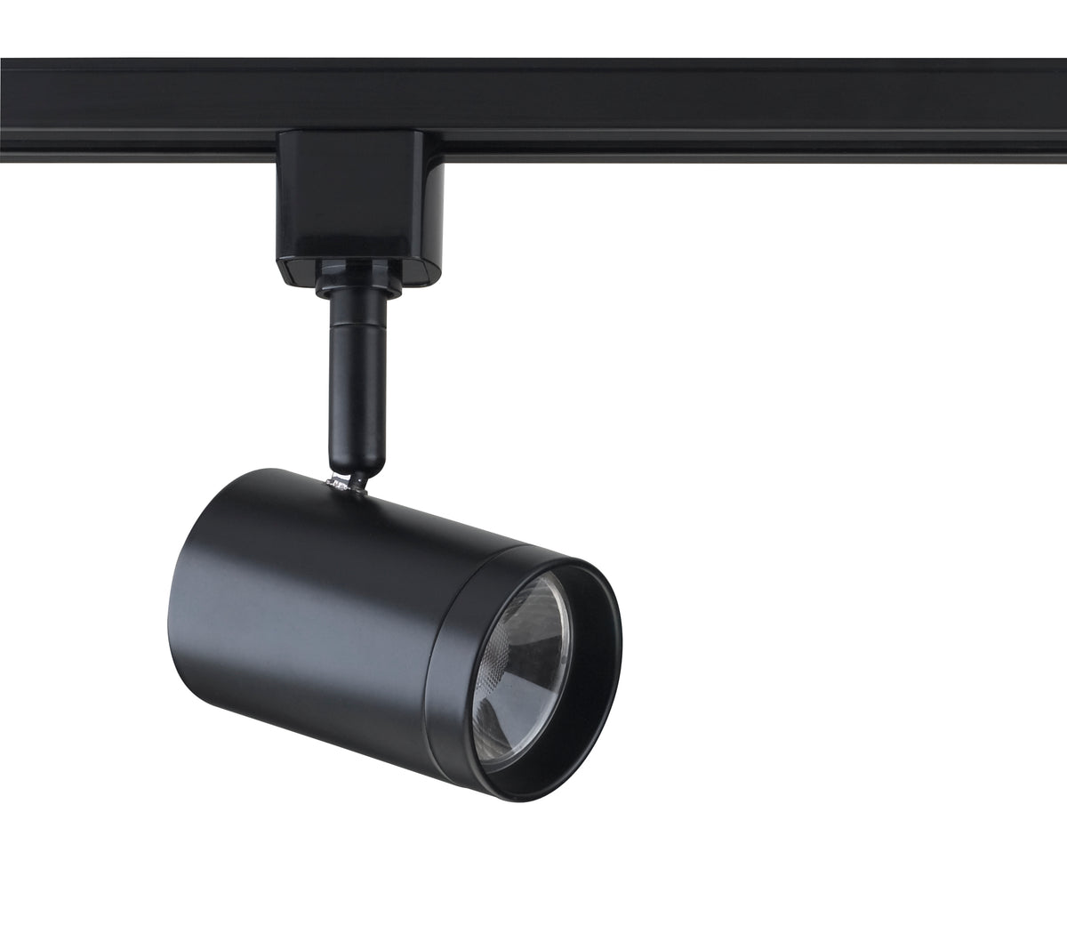 1 Light - LED - 12W Track Head - Small Cylinder - Matte Black - 36 Deg. Beam - H-Style product image