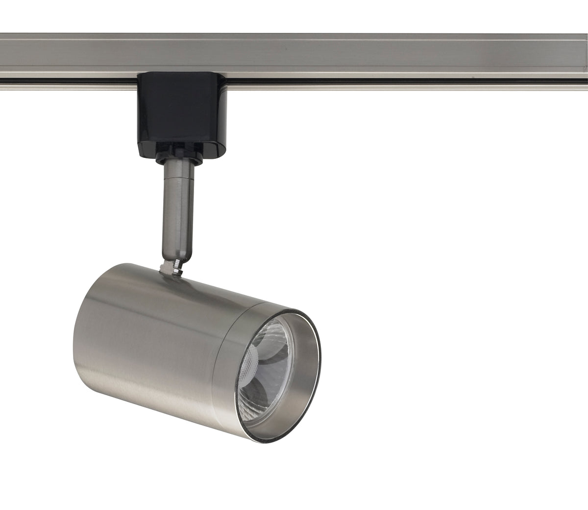 1 Light - LED - 12W Track Head - Small Cylinder - Brushed Nickel - 36 Deg. Beam - H-Style lighting product