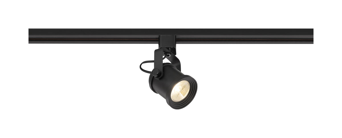 LED - 12 Watt Forged Track Head - Black - 36 deg. Beam Angle - H-Style
