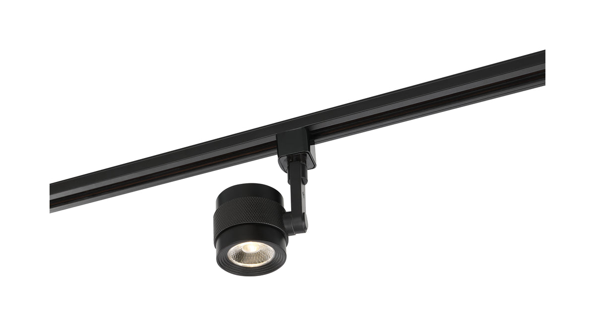 LED - 12 Watt Piston Track Head - Black - 24 deg. Beam Angle - H-Style