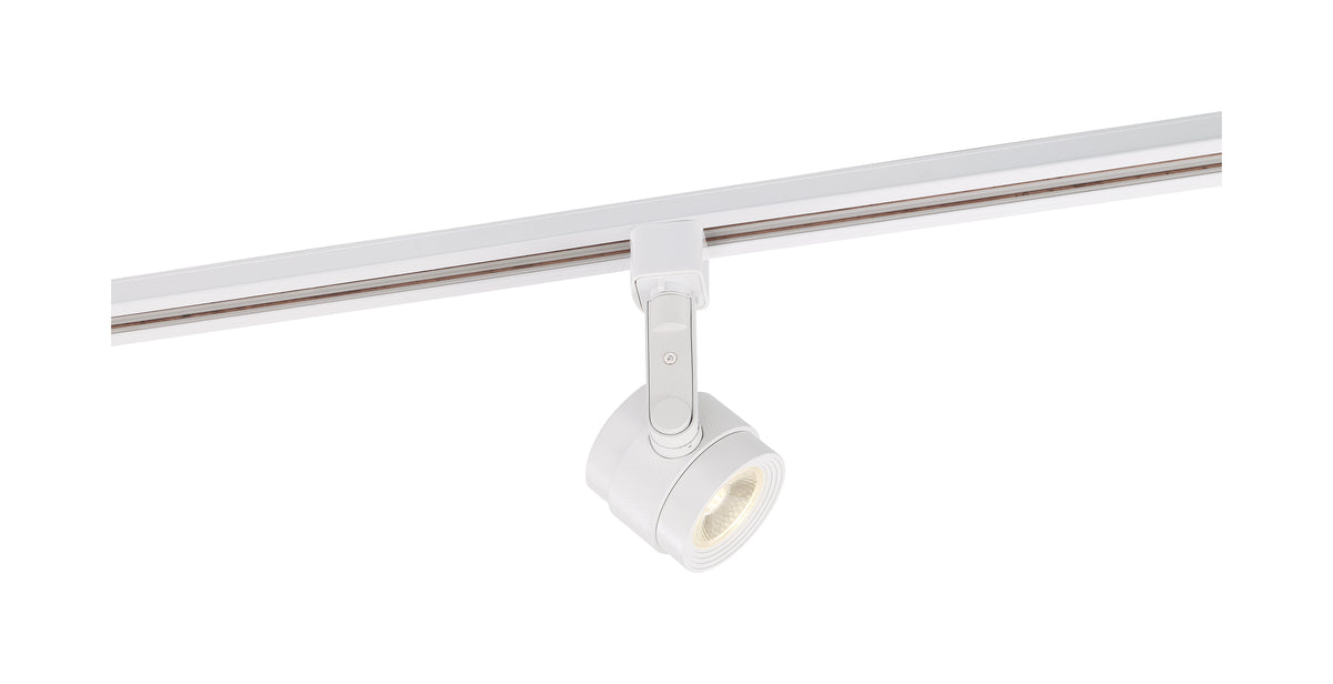 LED - 12 Watt Piston Track Head - White - 24 deg. Beam Angle - H-Style