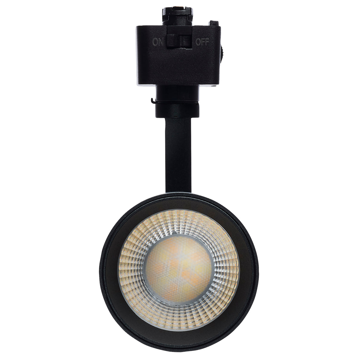 20 Watt LED Track Head - 36 Degree Beam Spread - J-Style Track - 5 CCT Selectable - Matte Black Finish - J-Style