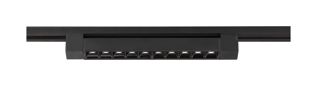 LED - 1FT - Track Light Bar - Black Finish - 30 deg. Beam Angle - H-Style