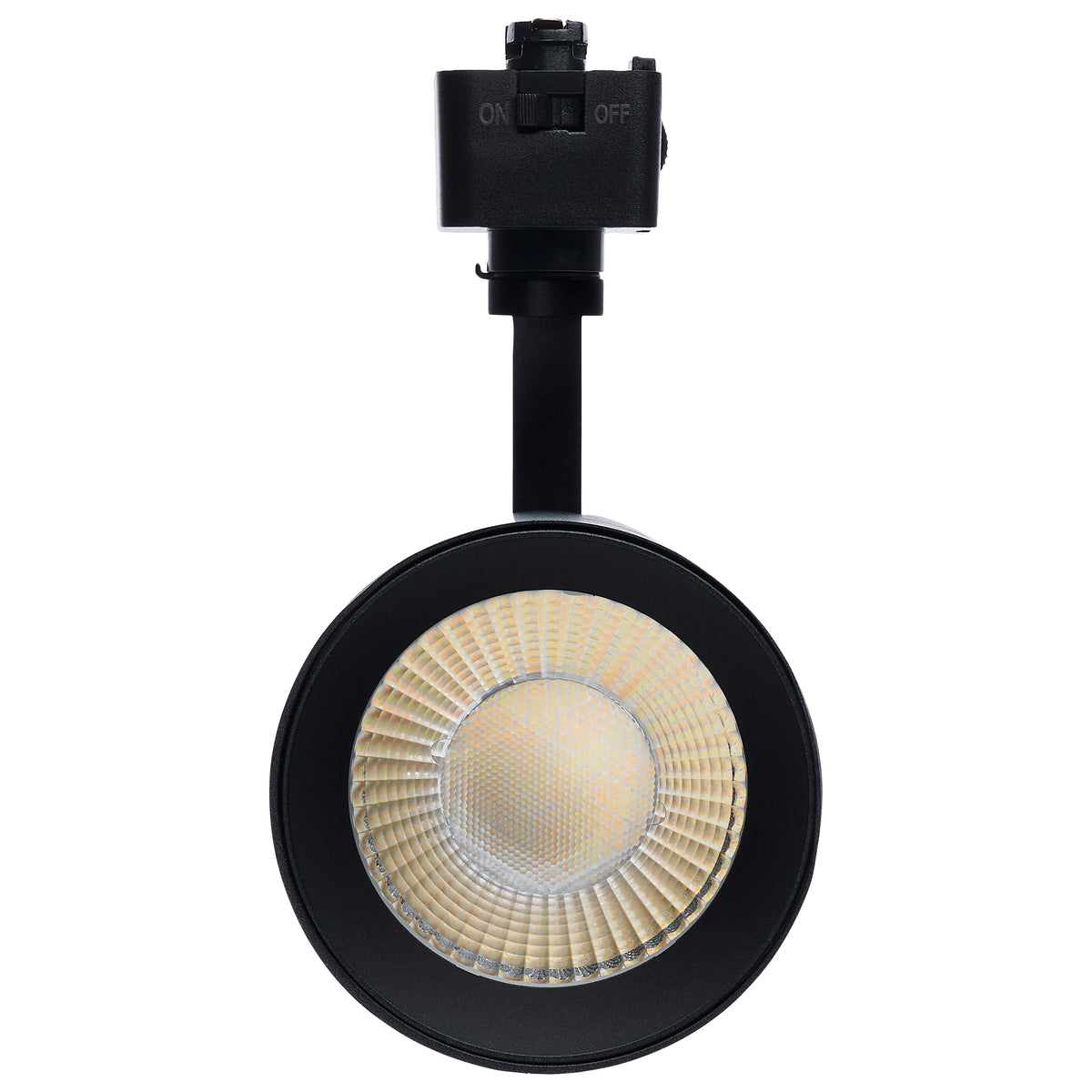30 Watt LED Track Head - 36 Degree Beam Spread - J-Style Track - 5 CCT Selectable - Matte Black Finish - J-Style