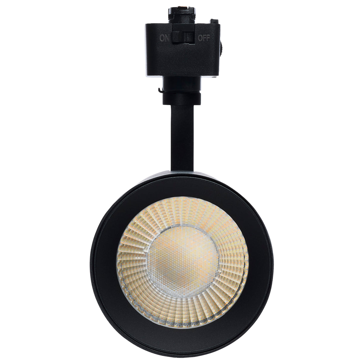 30 Watt LED Track Head - 48 Degree Beam Spread - J-Style Track - 5 CCT Selectable - Matte Black Finish - J-Style