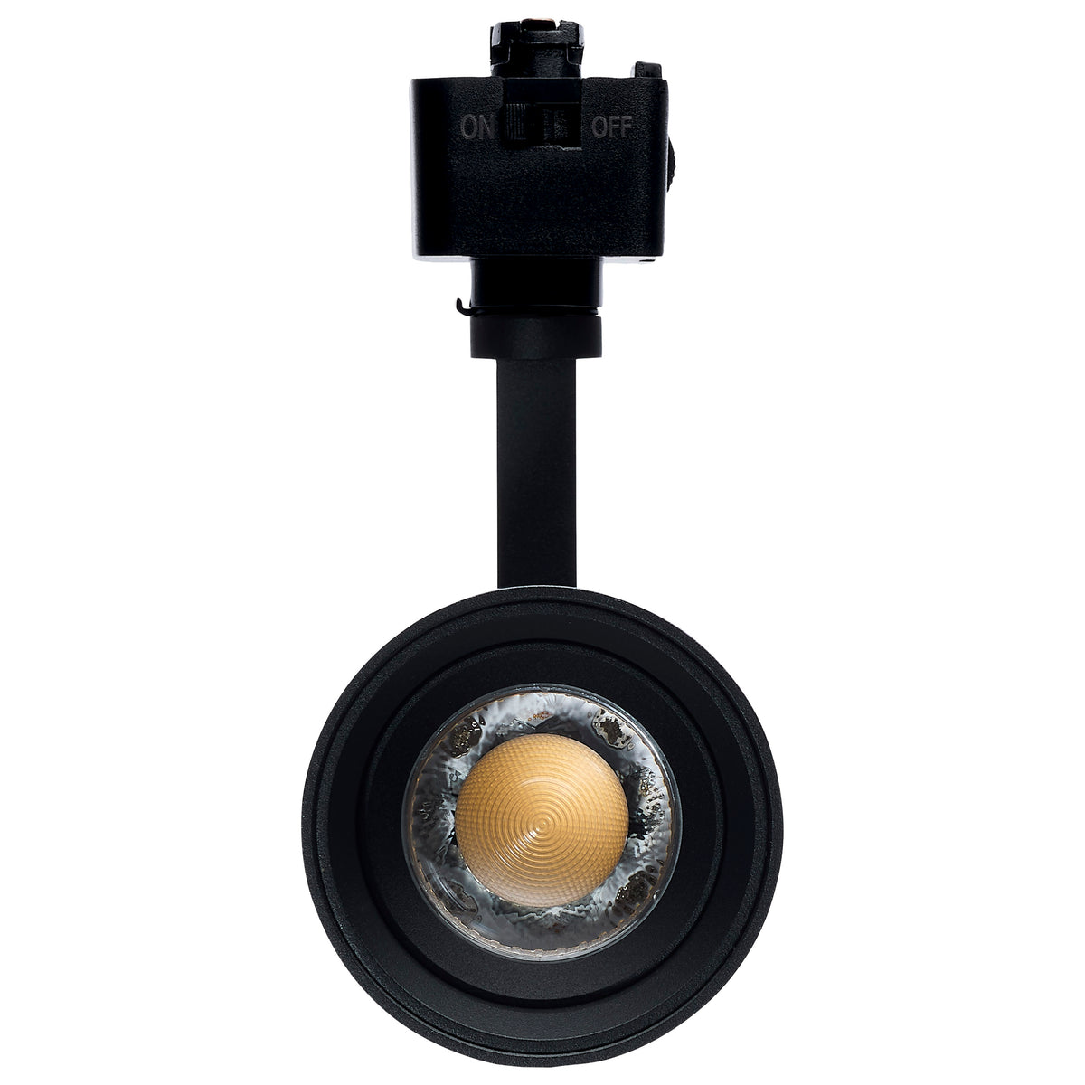 15 Watt LED Track Head - J-Style - 20 to 50 Degree Adjustable Beam Spread - CCT Selectable - Matte Black Finish - J-Style