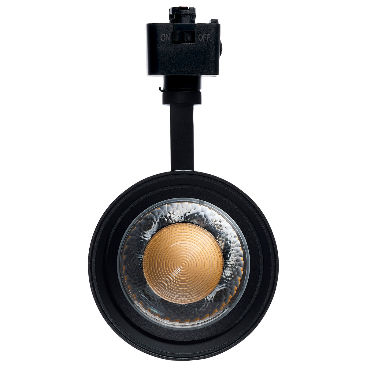 30 Watt LED Track Head - J-Style - 20 to 50 Degree Adjustable Beam Spread - CCT Selectable - Matte Black Finish - J-Style