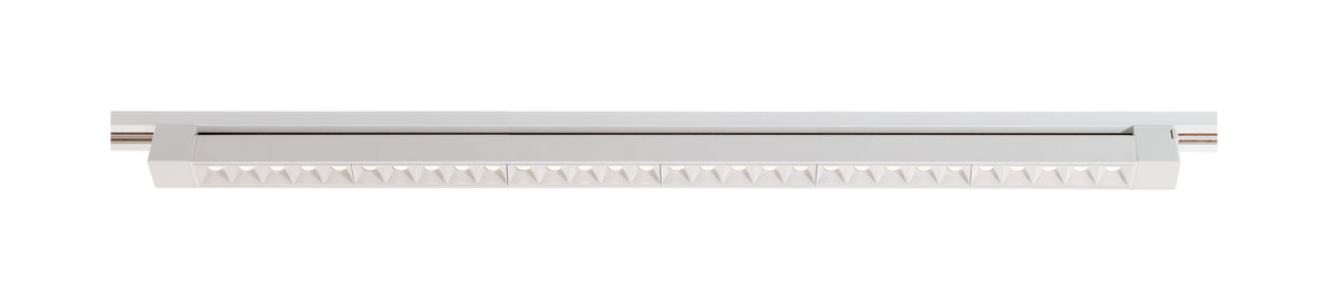 LED - 3FT - Track Light Bar - White Finish - 30 deg. Beam Angle - H-Style