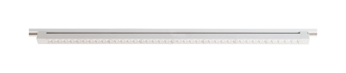LED - 4FT - Track Light Bar - White Finish - 30 deg. Beam Angle - H-Style