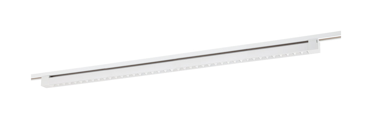 LED - 4FT - Track Light Bar - White Finish - 30 deg. Beam Angle - H-Style
