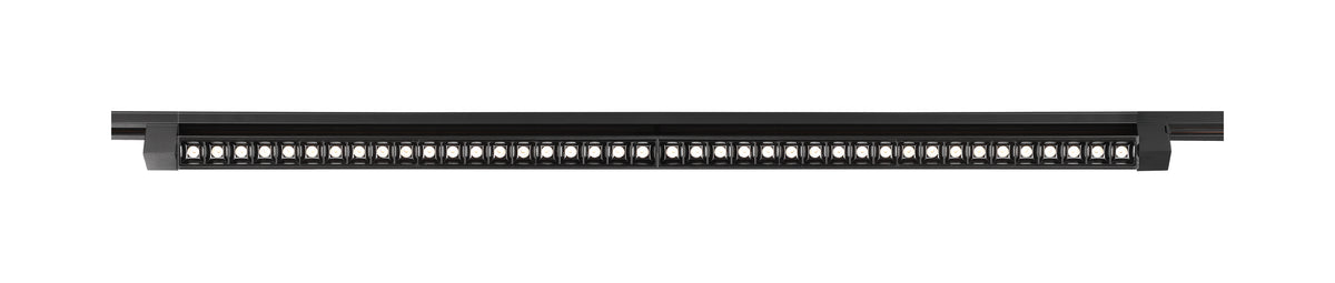 60W LED - 4FT - Track Light Bar - Black Finish - 30 deg. Beam Angle - H-Style