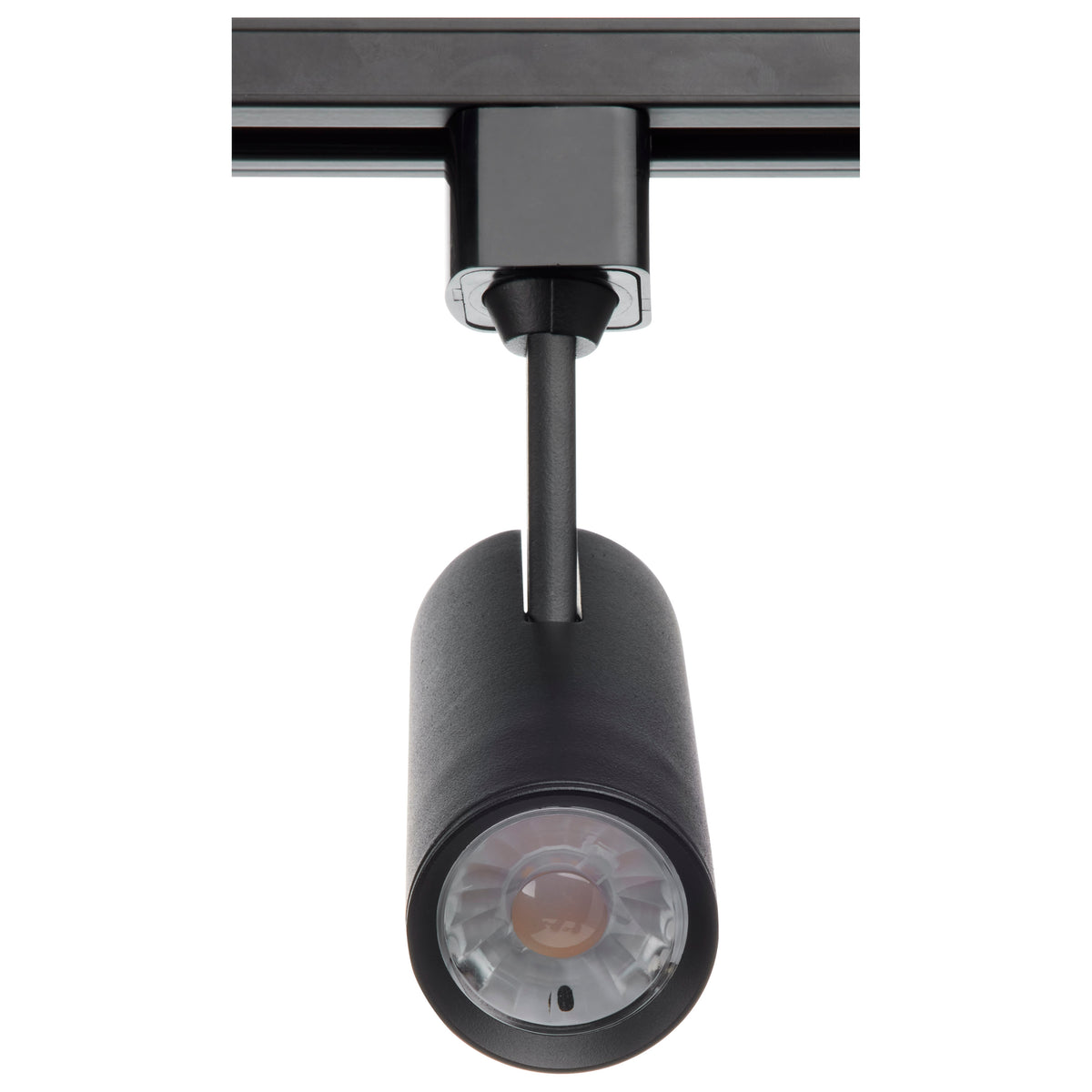 10 Watt - LED Commercial Track Head - Black - Cylinder - 36 Degree Beam Angle - H-Style