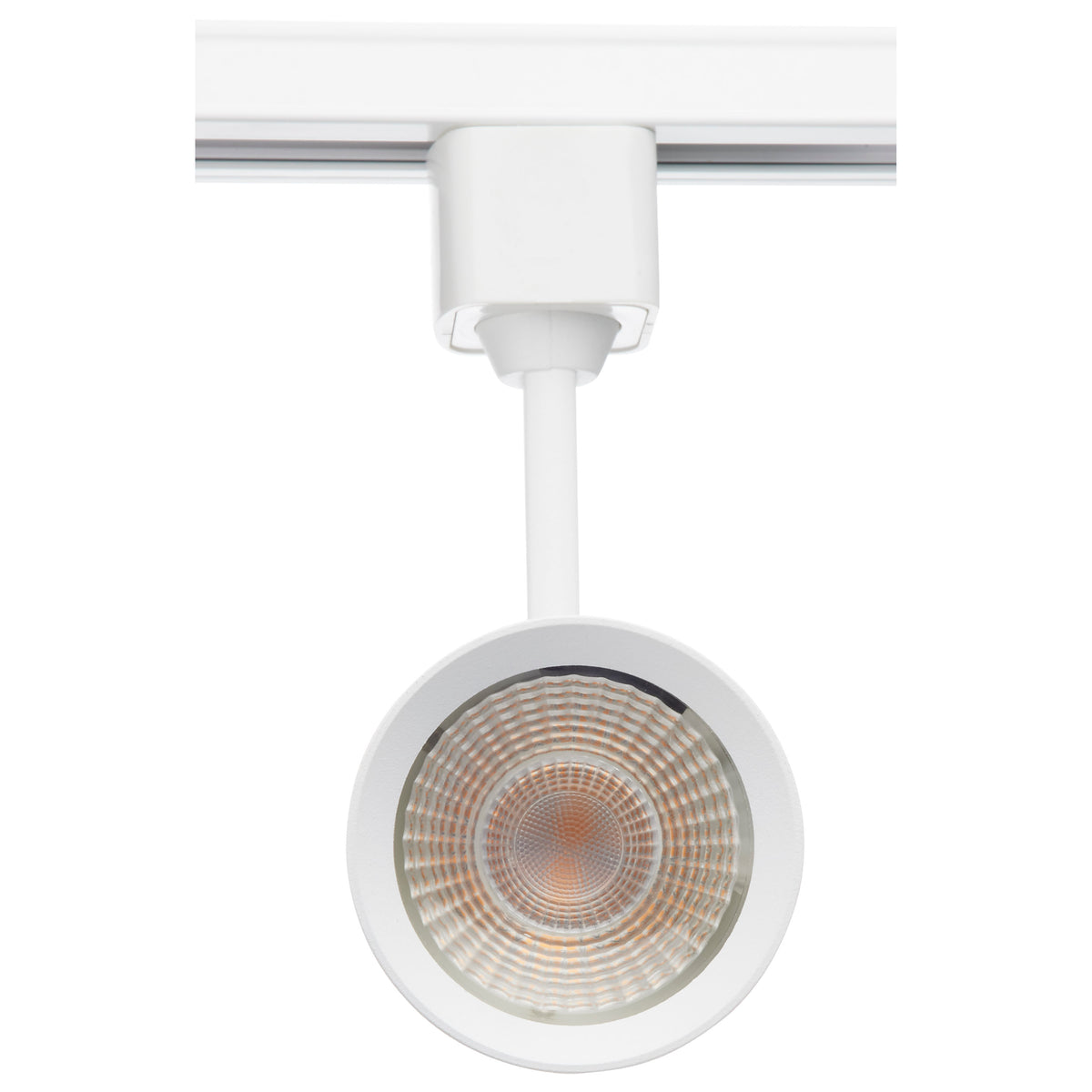 20 Watt - LED Commercial Track Head - White - Cylinder - 36 Degree Beam Angle - H-Style