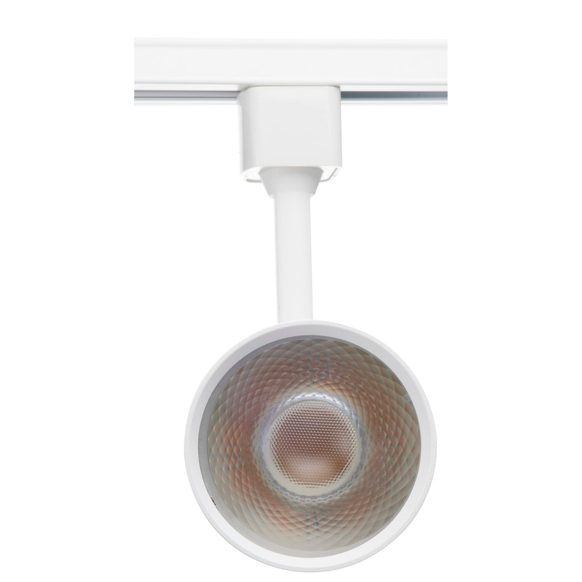 30 Watt - LED Commercial Track Head - White - Cylinder - 36 Degree Beam Angle - H-Style