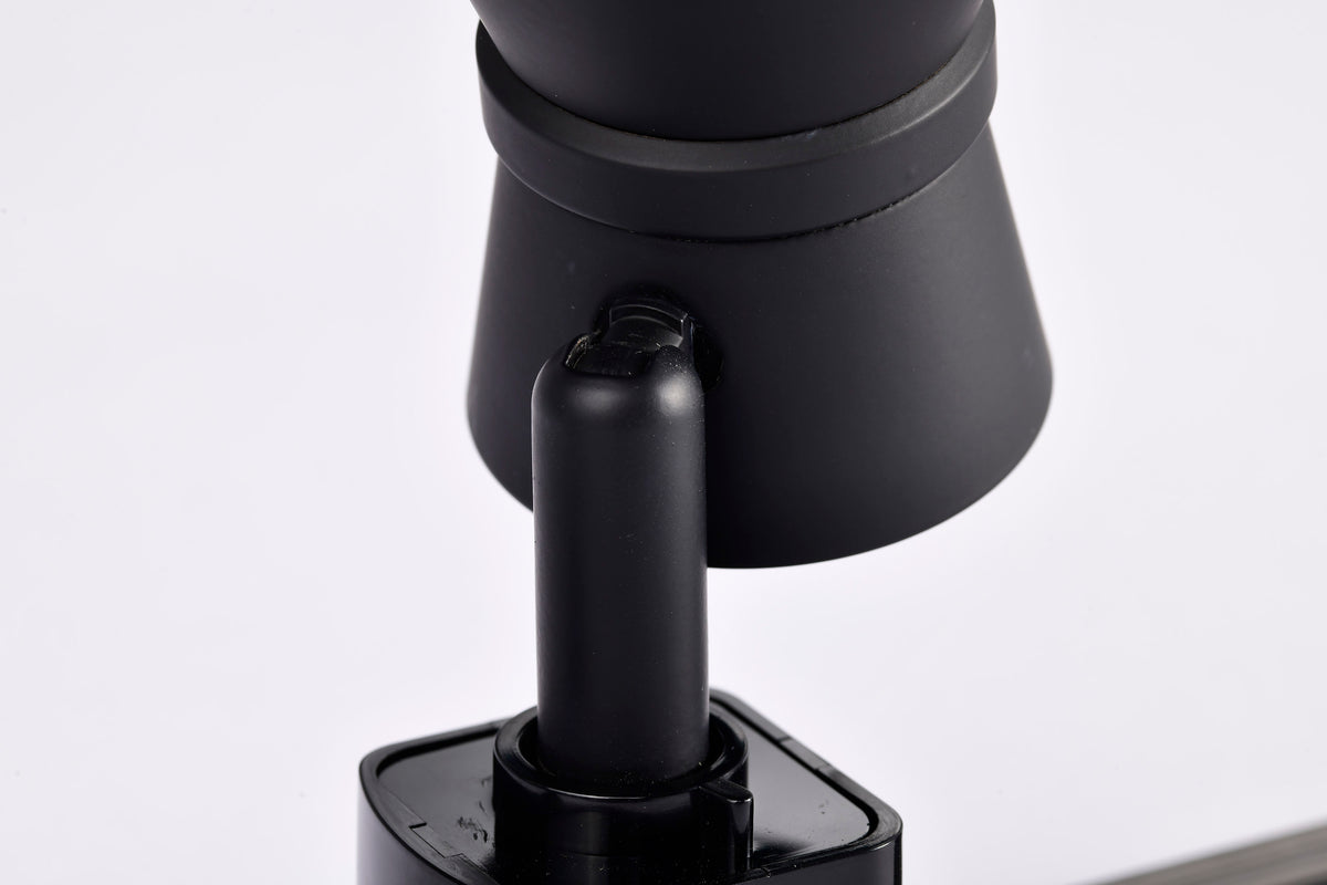 12 Watt LED Cinch Track Head - 3000K - Matte Black Finish - H-Style