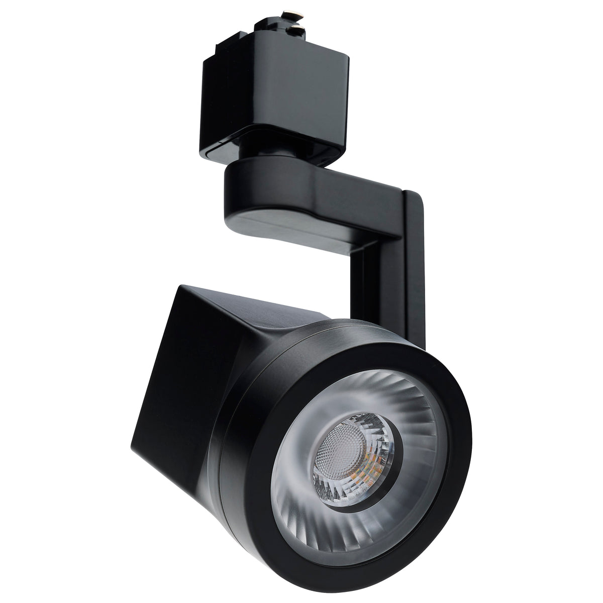 Lantern - 12 Watt LED Track Head - 24 Degree Beam Spread - 3000K - Black Finish - H-Style lighting product
