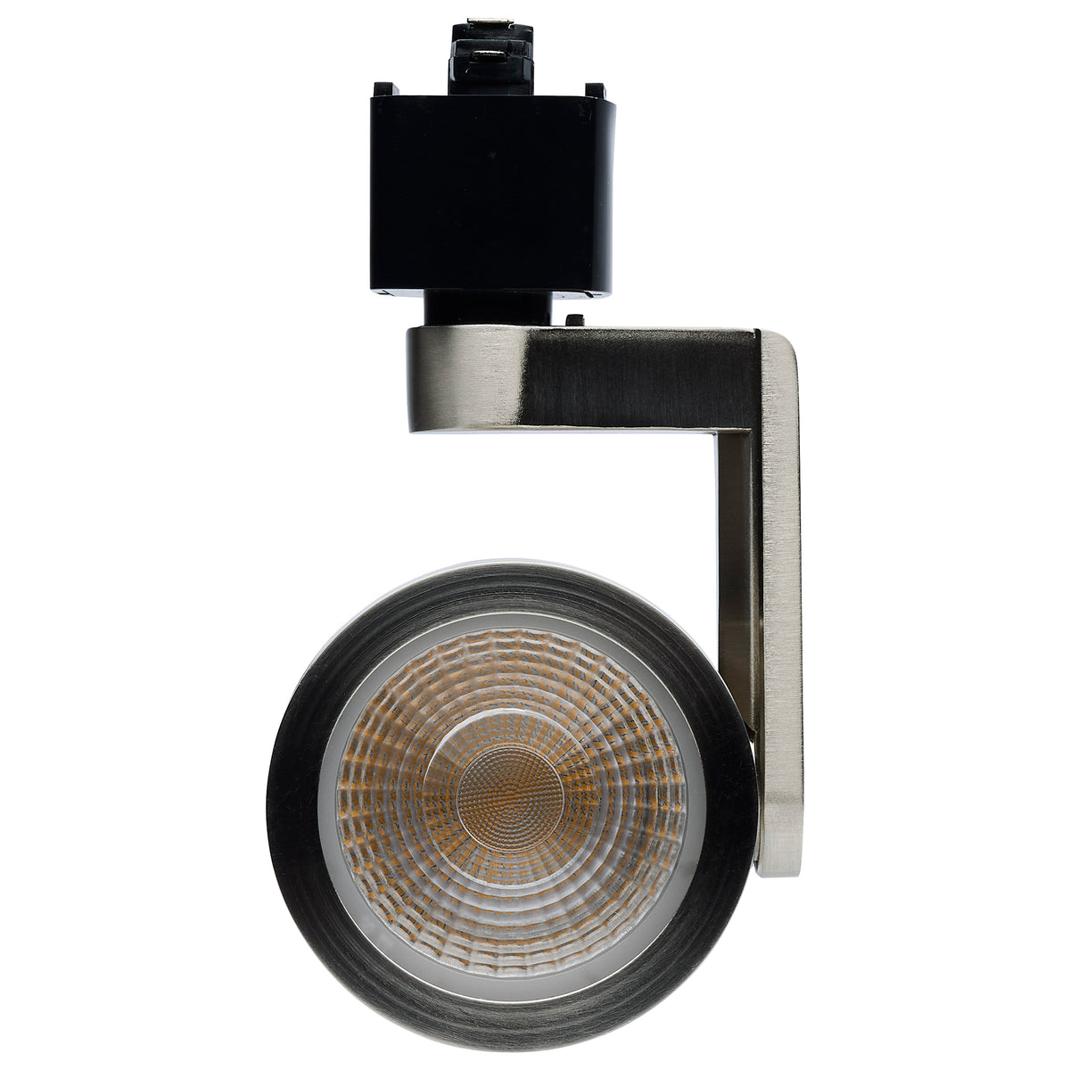 Lantern - 12 Watt LED Track Head - 36 Degree Beam Spread - 3000K - Brushed Nickel Finish - H-Style