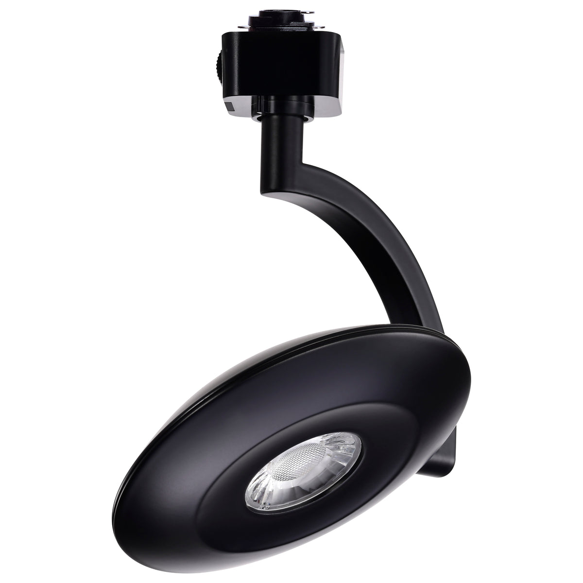Orb - 12 Watt LED H-Style Track Head - 3000K/4000K/5000K CCT Selectable - 36 Degree Beam Angle - Black Finish - 120 Volt - H-Style