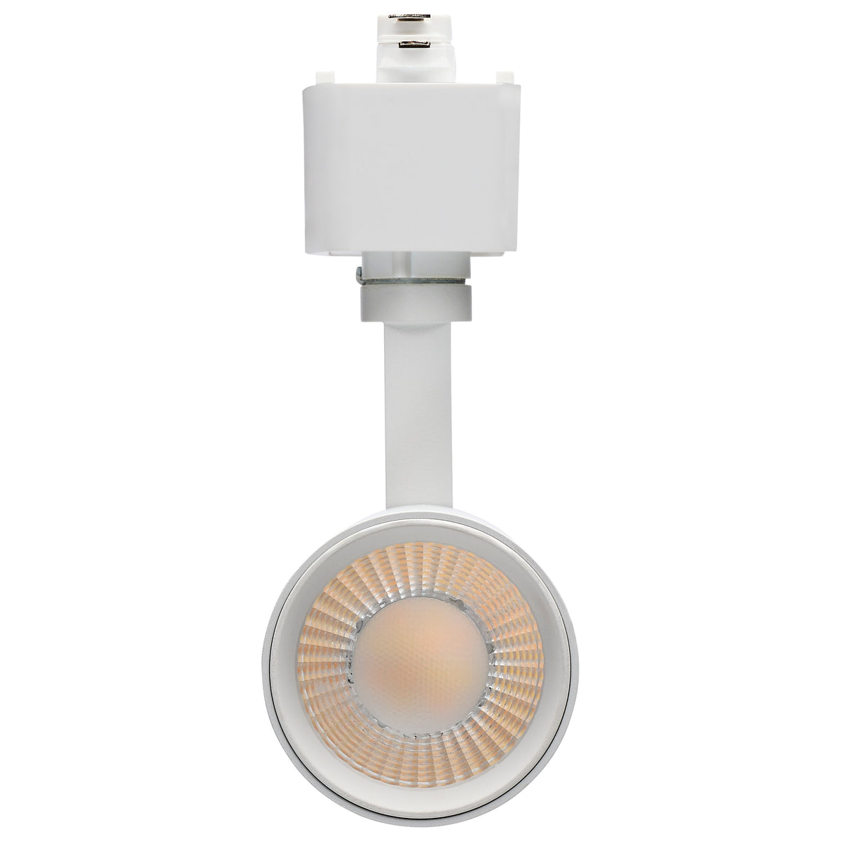 10 Watt LED Track Head - 36 Degree Beam Spread - 5 CCT Selectable - Matte White Finish - H-Style