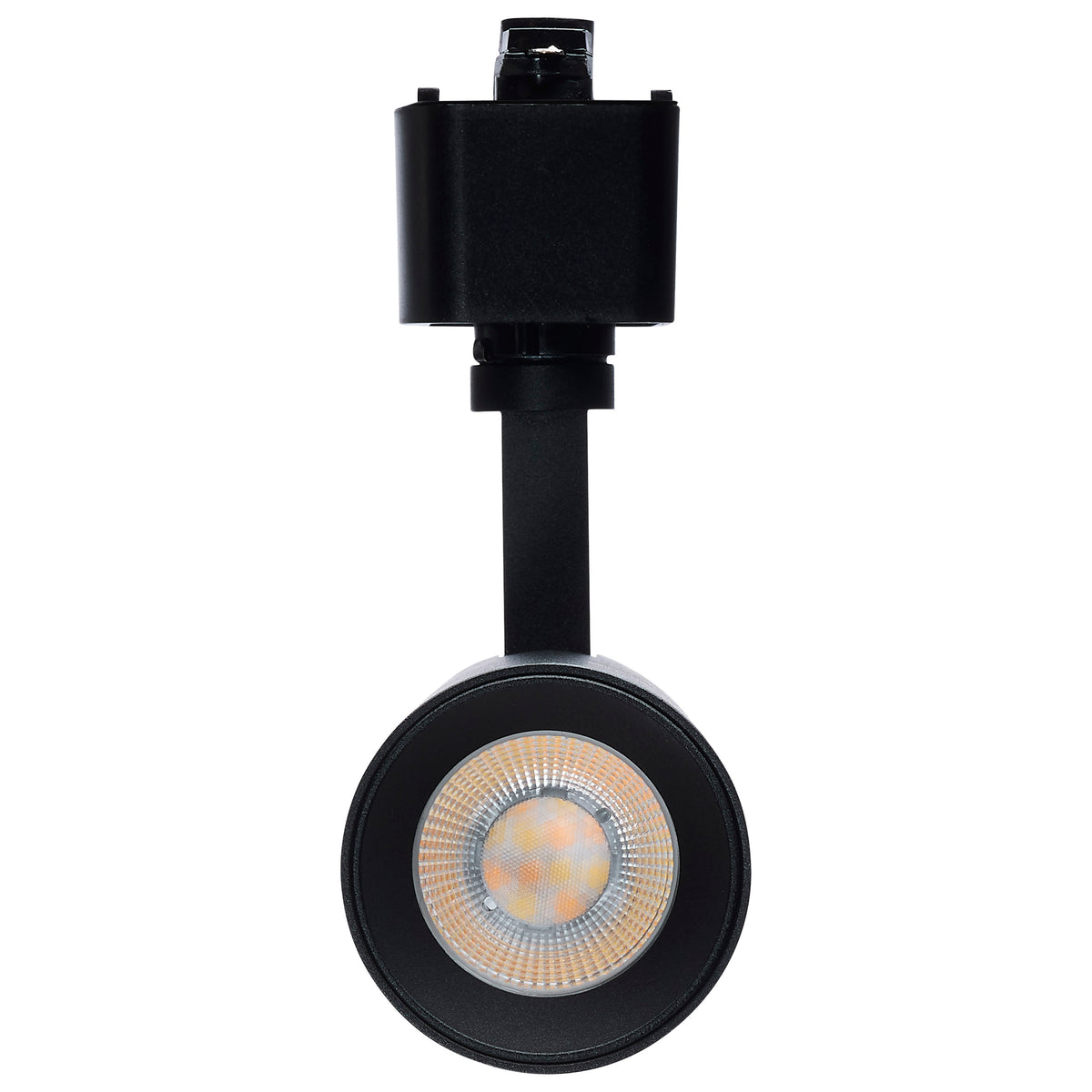 10 Watt LED Track Head - 48 Degree Beam Spread - 5 CCT Selectable - Matte Black Finish - H-Style