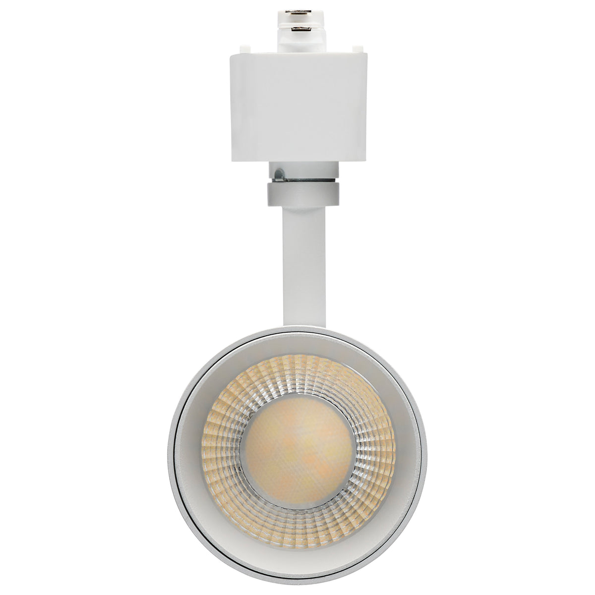 20 Watt LED Track Head - 48 Degree Beam Spread - 5 CCT Selectable - Matte White Finish - H-Style