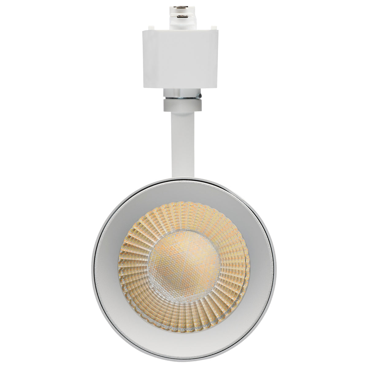 30 Watt LED Track Head - 36 Degree Beam Spread - 5 CCT Selectable - Matte White Finish - H-Style