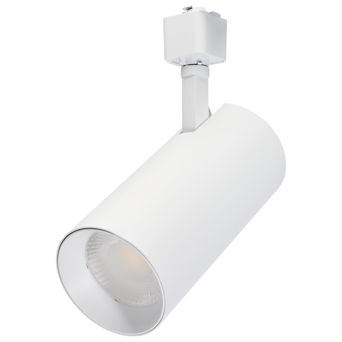 30 Watt LED Track Head - 48 Degree Beam Spread - 5 Selectable - Matte White Finish - H-Style lighting product