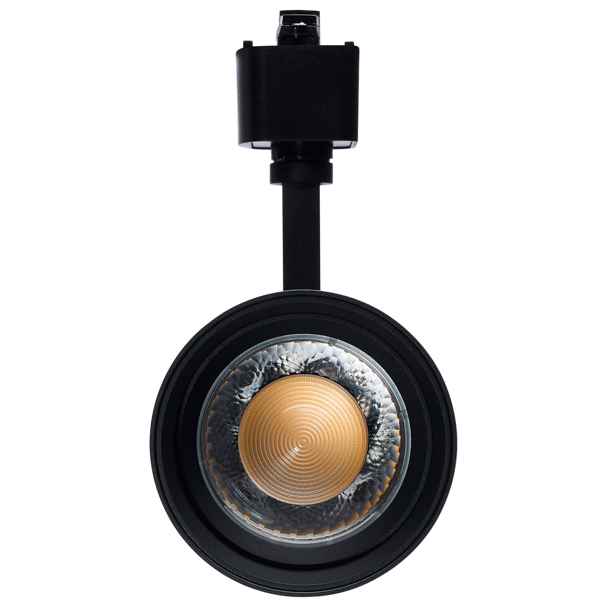 30 Watt LED Track Head - 20 to 50 Degree Adjustable Beam Spread - CCT Selectable - Matte Black Finish - H-Style