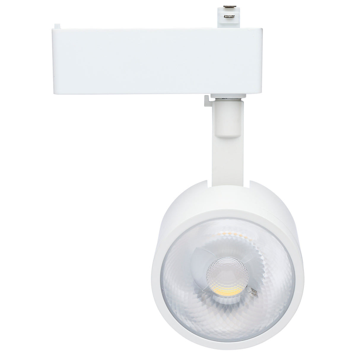 12 Watt LED Track Head - Starfish EnabLED - Round Shape - White Finish - 120 Volt - RGBTW - H-Style