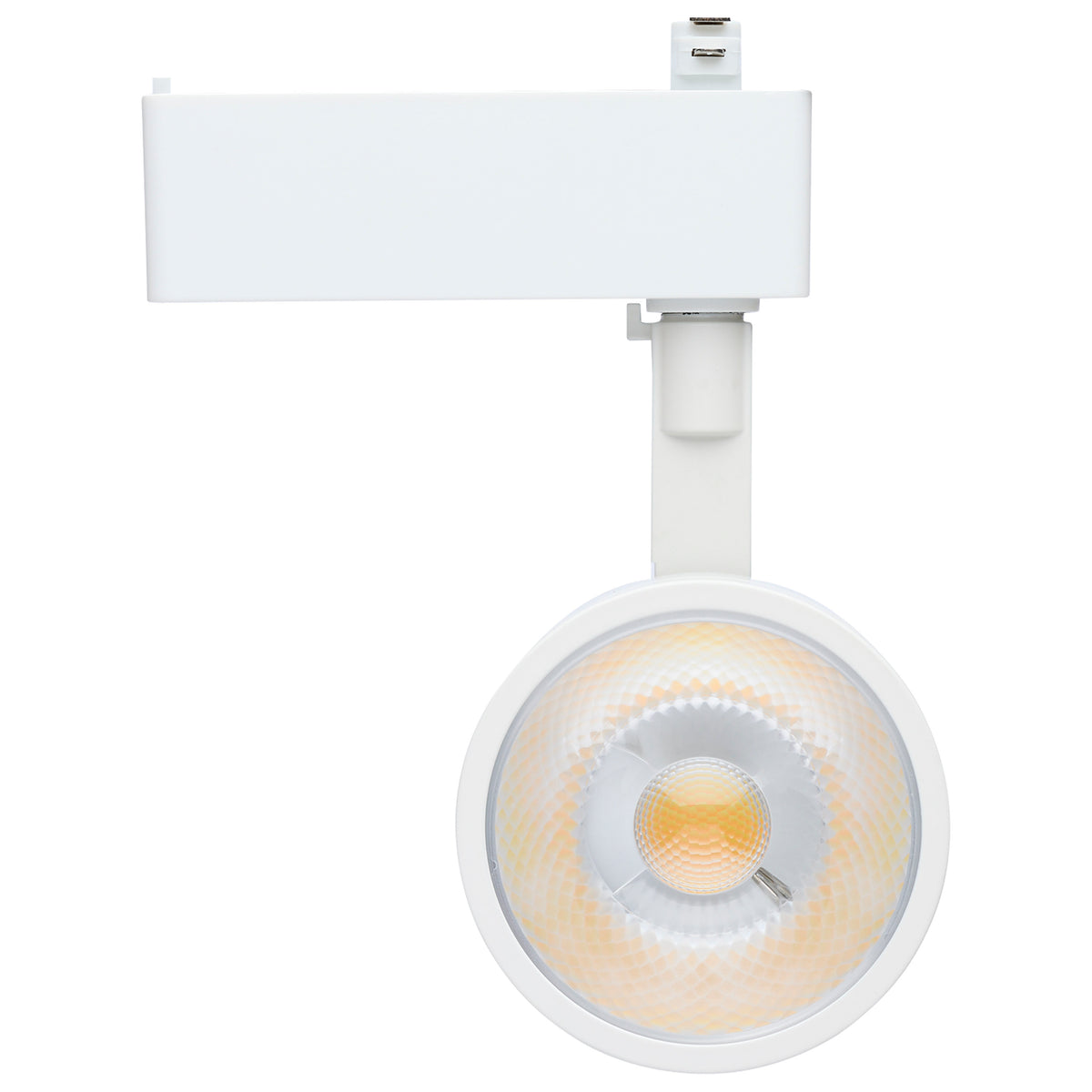 12 Watt LED Track Head - Starfish EnabLED - Round Shape - White Finish - 120 Volt - RGBTW - H-Style