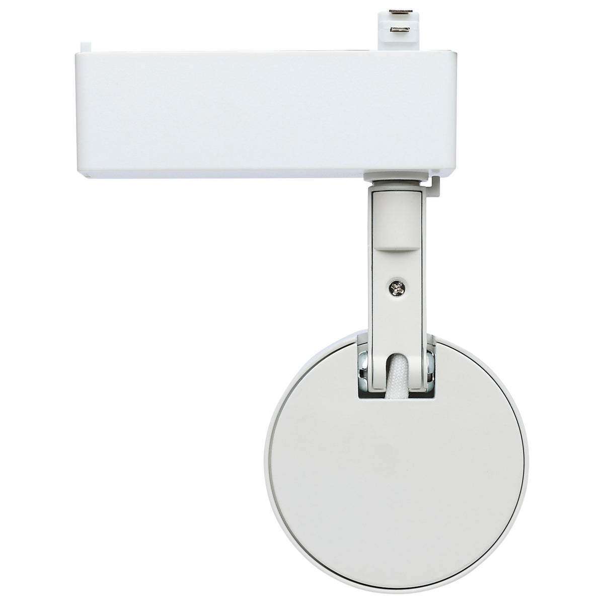 12 Watt LED Track Head - Starfish EnabLED - Round Shape - White Finish - 120 Volt - RGBTW - H-Style