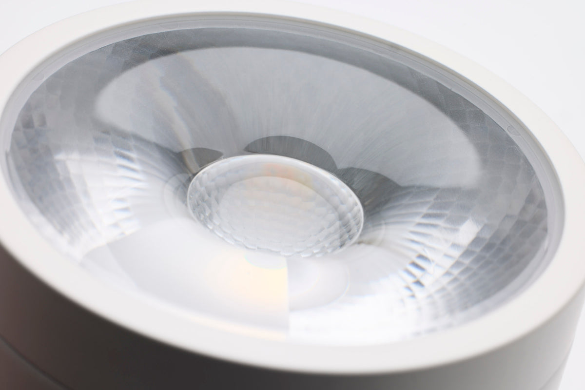 12 Watt LED Track Head - Starfish EnabLED - Round Shape - White Finish - 120 Volt - RGBTW - H-Style