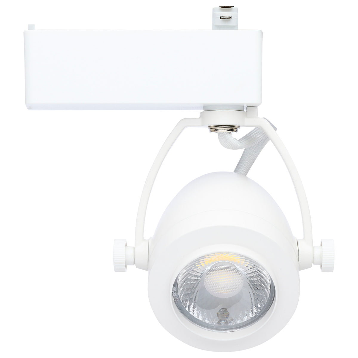 12 Watt LED Track Head - Starfish EnabLED - Pinch Back - White Finish - 120 Volt - RGBTW - H-Style