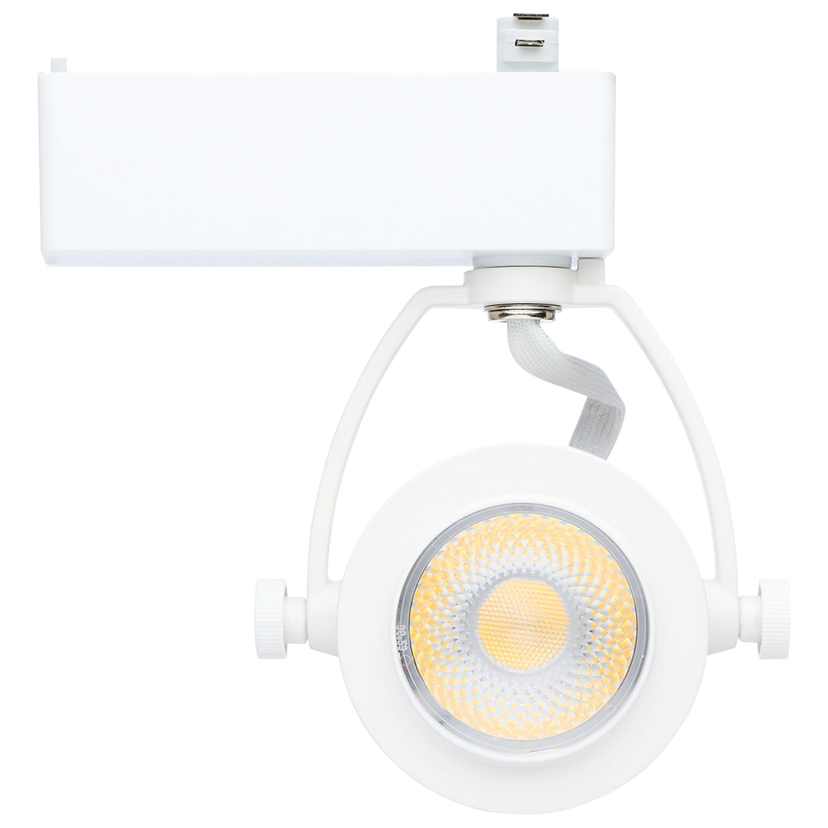 12 Watt LED Track Head - Starfish EnabLED - Pinch Back - White Finish - 120 Volt - RGBTW - H-Style