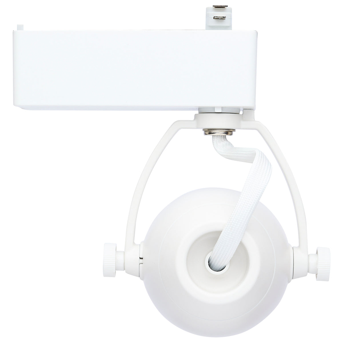 12 Watt LED Track Head - Starfish EnabLED - Pinch Back - White Finish - 120 Volt - RGBTW - H-Style
